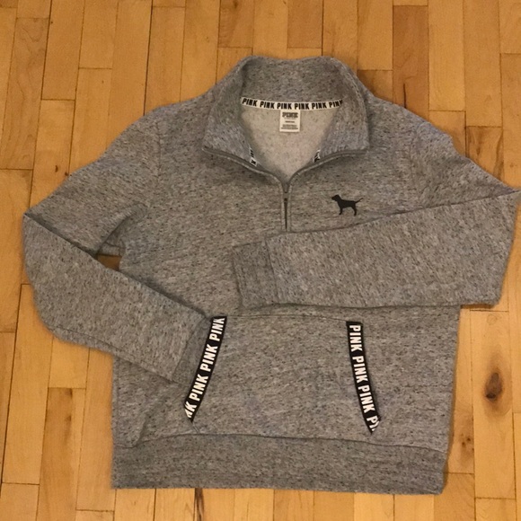 PINK Pull Over Fleece Sweater - Picture 1 of 4